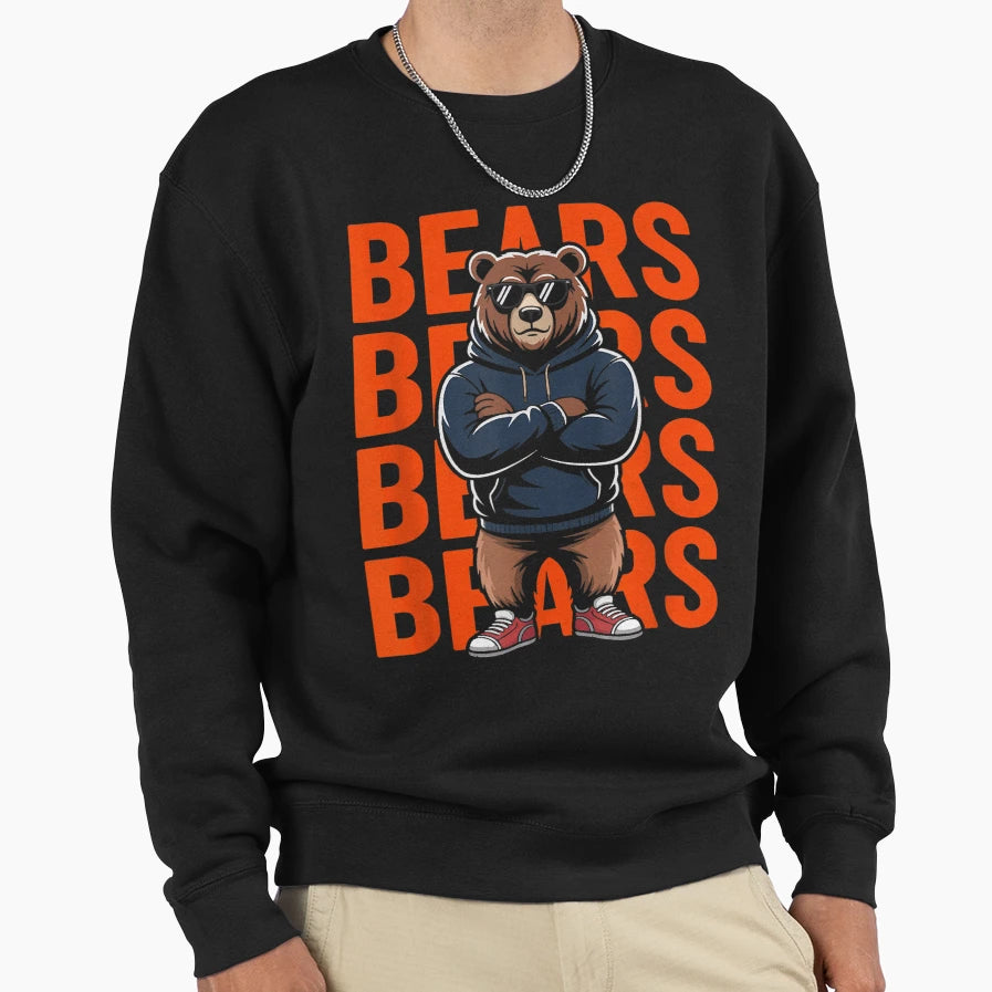 Bear Gift Funny Sweatshirt - Graphic Print Unisex - T-Shirt, Sweatshirt, Hoodie