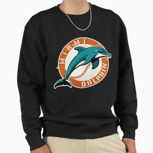 Football Miami Dolphins Sweatshirt - Unique Graphic Unisex - T-Shirt, Sweatshirt, Hoodie