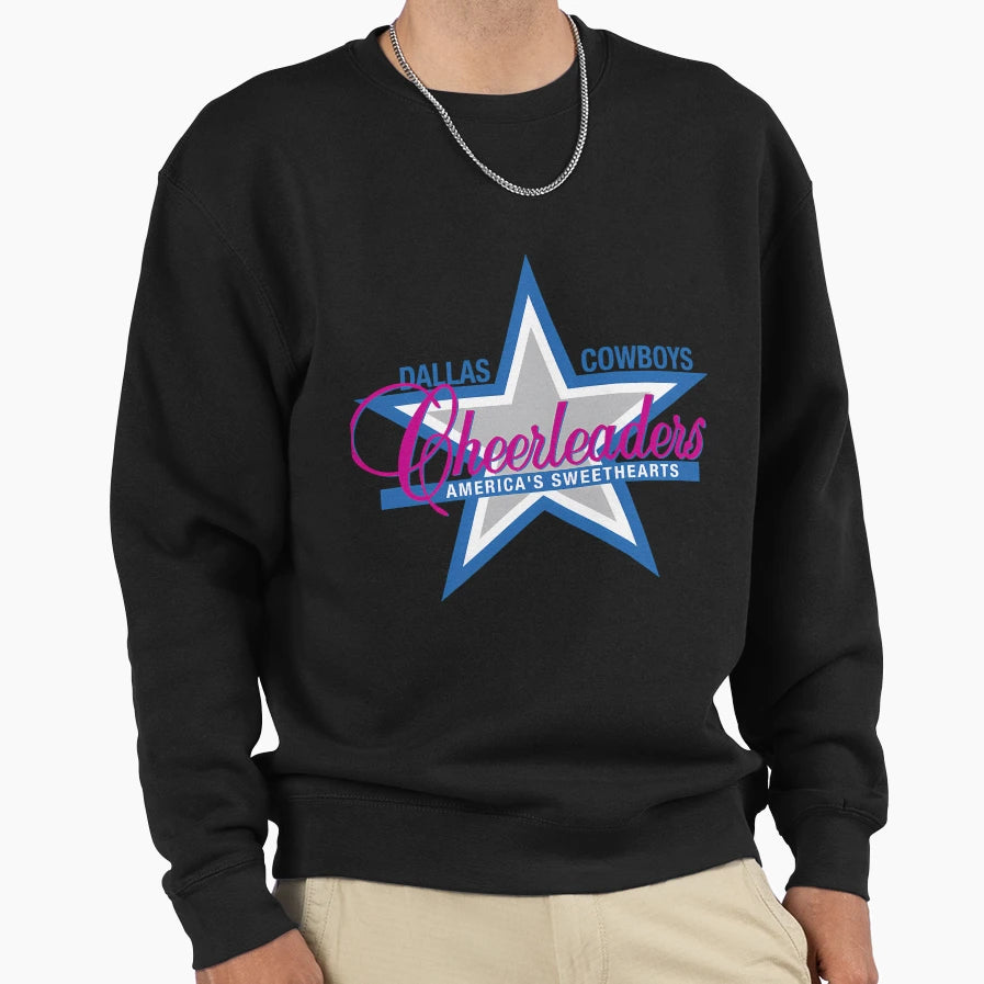 Dallas Cowboys Cheerleaders Icon Sweatshirt - Unique Graphic Men Women - T-Shirt, Sweatshirt, Hoodie