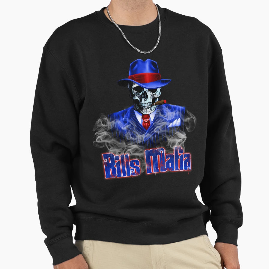 Bills Mafia Sweatshirt - Aesthetic Graphic Men Women - T-Shirt, Sweatshirt, Hoodie