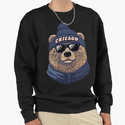 Chicago Football Dad Sweatshirt - Graphic Print Unisex - T-Shirt, Sweatshirt, Hoodie