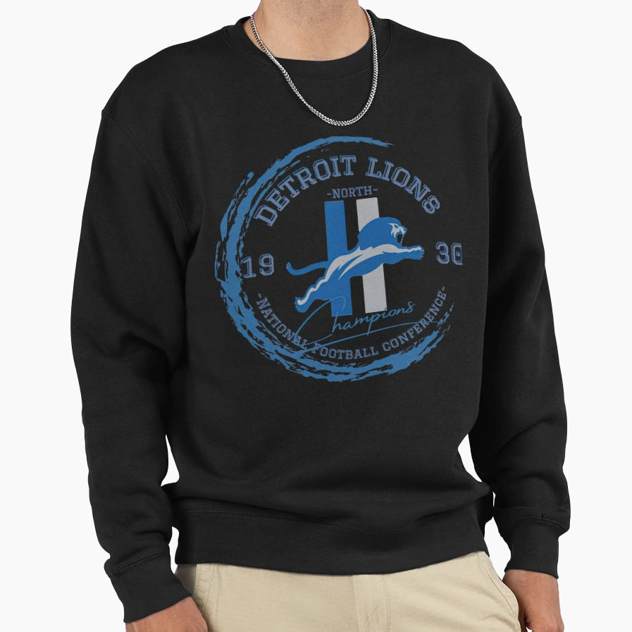 Football Detroit Lions Sweatshirt - Unique Graphic for Adults - T-Shirt, Sweatshirt, Hoodie