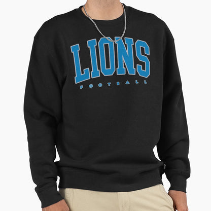 Detroit Lions Sweatshirt - Unique Graphic Men Women - T-Shirt, Sweatshirt, Hoodie