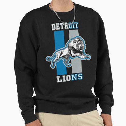 Football Detroit Lions Sweatshirt - Fun Novelty Design Unisex - T-Shirt, Sweatshirt, Hoodie