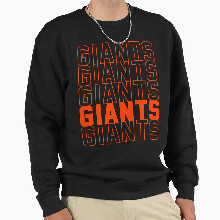 Giants Sweatshirt - Graphic Print Men Women - T-Shirt, Sweatshirt, Hoodie