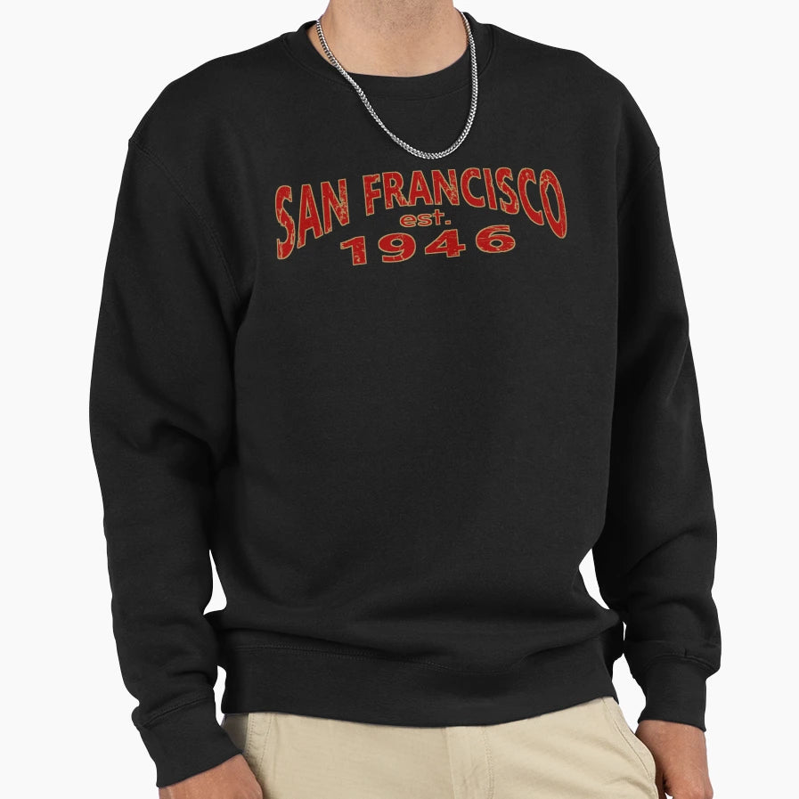 San Francisco 1946 Sweatshirt - Custom Art Print Men Women - T-Shirt, Sweatshirt, Hoodie
