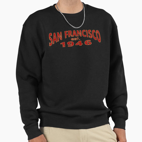 San Francisco 1946 Sweatshirt - Custom Art Print Men Women - T-Shirt, Sweatshirt, Hoodie