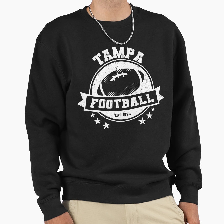 Tampa Football Team League Sports Sweatshirt - Casual Everyday Wear Unisex - T-Shirt, Sweatshirt, Hoodie