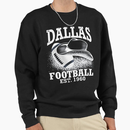 Art Dallas Cowboys Sweatshirt - Custom Art Print Men Women - T-Shirt, Sweatshirt, Hoodie