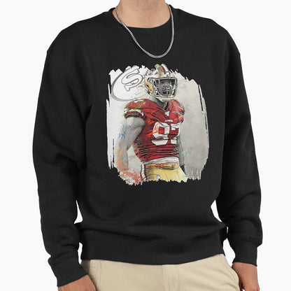 Player 97 Defensive End Sweatshirt - Fun Novelty Design for Adults - T-Shirt, Sweatshirt, Hoodie