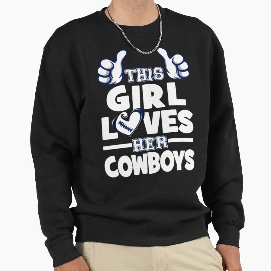 Art Dallas Cowboys Sweatshirt - Novelty Apparel Unisex - T-Shirt, Sweatshirt, Hoodie