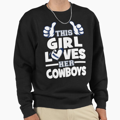 Art Dallas Cowboys Sweatshirt - Novelty Apparel Unisex - T-Shirt, Sweatshirt, Hoodie