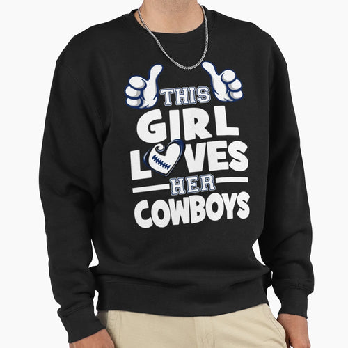 Art Dallas Cowboys Sweatshirt - Novelty Apparel Unisex - T-Shirt, Sweatshirt, Hoodie