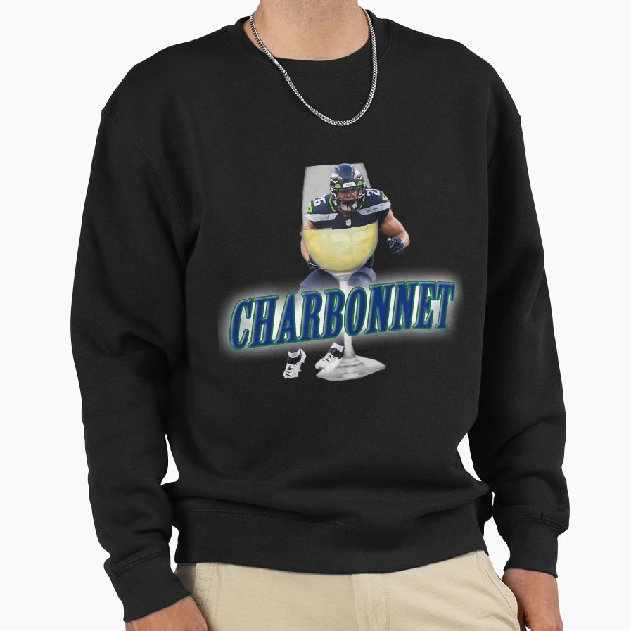 Fine Glass Charbonnet Sweatshirt - Graphic Print Men Women - T-Shirt, Sweatshirt, Hoodie