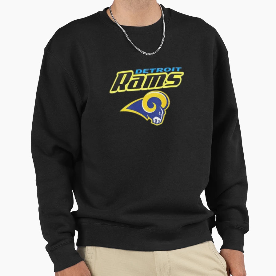 Detroit Rams T-Shirt - Aesthetic Graphic Men Women - T-Shirt, Sweatshirt, Hoodie