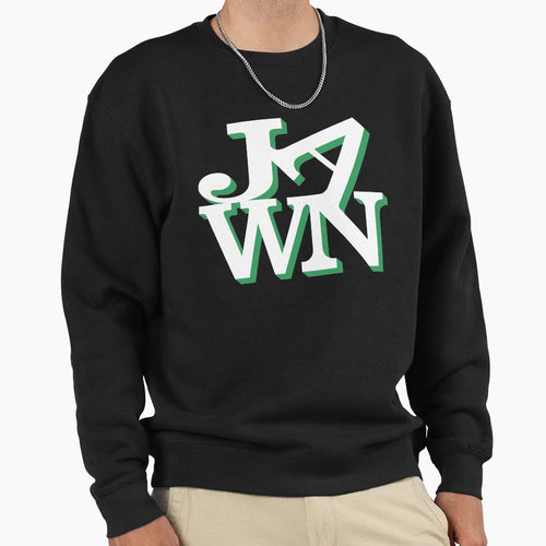 Jawn Kelly Green White Sweatshirt - Minimalist Print Unisex - T-Shirt, Sweatshirt, Hoodie