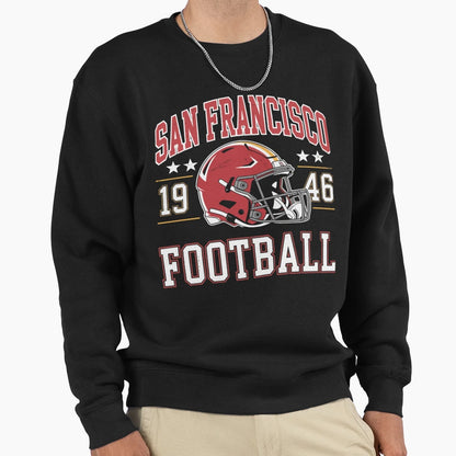 Art San Francisco 49Ers Sweatshirt - Novelty Apparel Unisex - T-Shirt, Sweatshirt, Hoodie