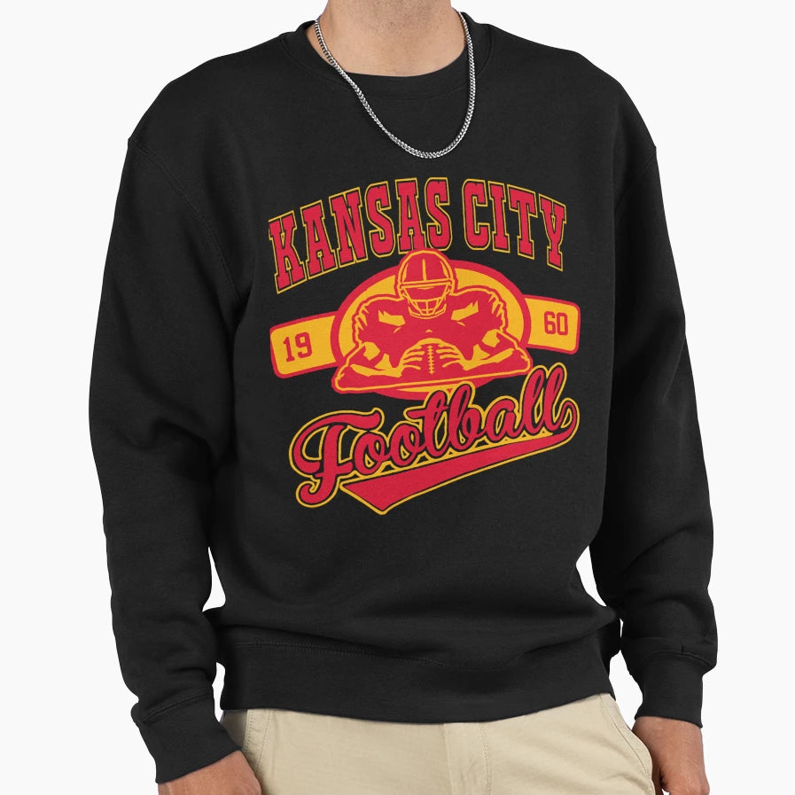 Art Kansas City Chiefs Sweatshirt - Casual Everyday Wear Men Women - T-Shirt, Sweatshirt, Hoodie