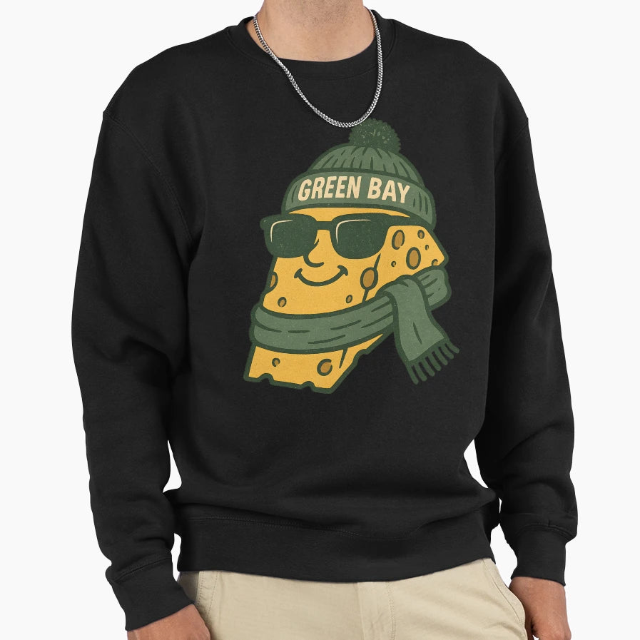 Green Bay Sweatshirt - Custom Art Print Men Women - T-Shirt, Sweatshirt, Hoodie