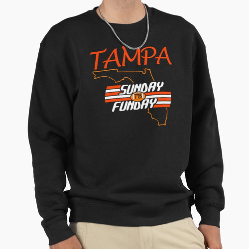 Tampa Bay Pro Football Sundays Sweatshirt - Casual Everyday Wear Unisex - T-Shirt, Sweatshirt, Hoodie