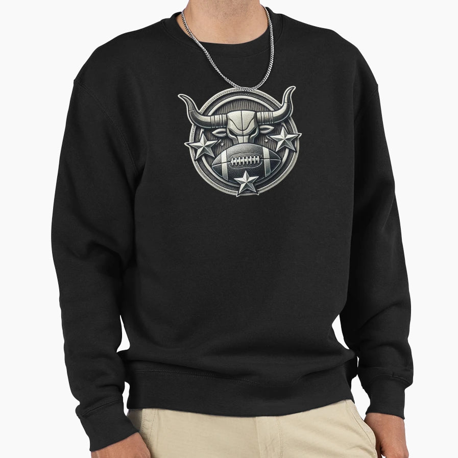 Houston Texans Bull Sweatshirt - Trendy Graphic Men Women - T-Shirt, Sweatshirt, Hoodie