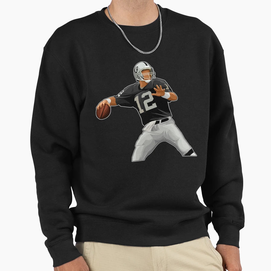 Rich Gannon 12 Passes Sweatshirt - Casual Everyday Wear Unisex - T-Shirt, Sweatshirt, Hoodie