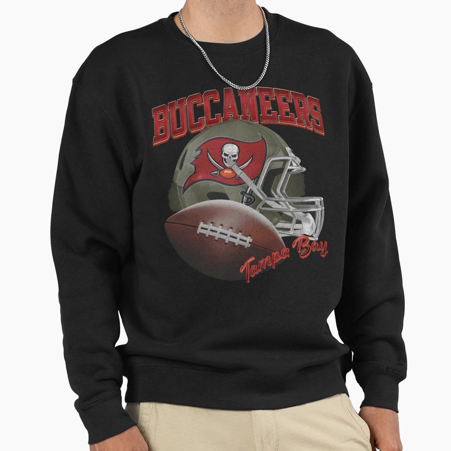 Art Tampa Bay Buccaneers Sweatshirt - Aesthetic Graphic for Adults - T-Shirt, Sweatshirt, Hoodie