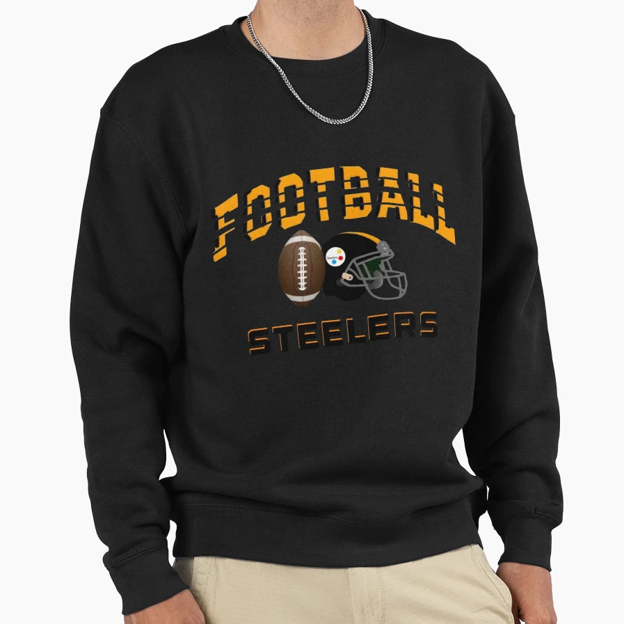 Art Pittsburgh Steelers Sweatshirt - Novelty Apparel Unisex - T-Shirt, Sweatshirt, Hoodie