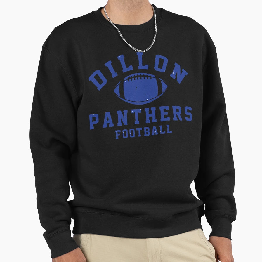 Dillon Panthers Football Logo Sweatshirt - Casual Everyday Wear Unisex - T-Shirt, Sweatshirt, Hoodie