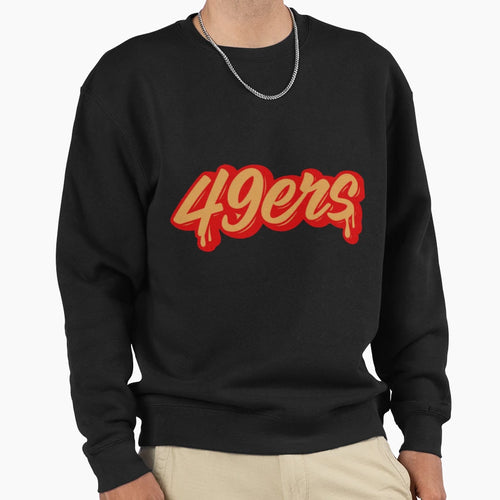 Art San Francisco 49Ers Sweatshirt - Graphic Print for Adults - T-Shirt, Sweatshirt, Hoodie