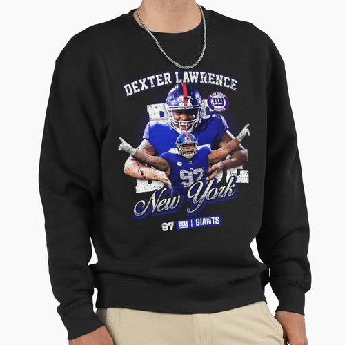 Dexter Lawrence New York Sweatshirt - Streetwear Style for Adults - T-Shirt, Sweatshirt, Hoodie