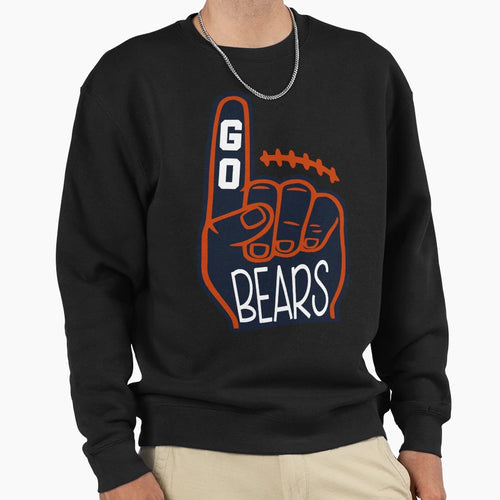 Go Bears Sweatshirt - Minimalist Print Men Women - T-Shirt, Sweatshirt, Hoodie