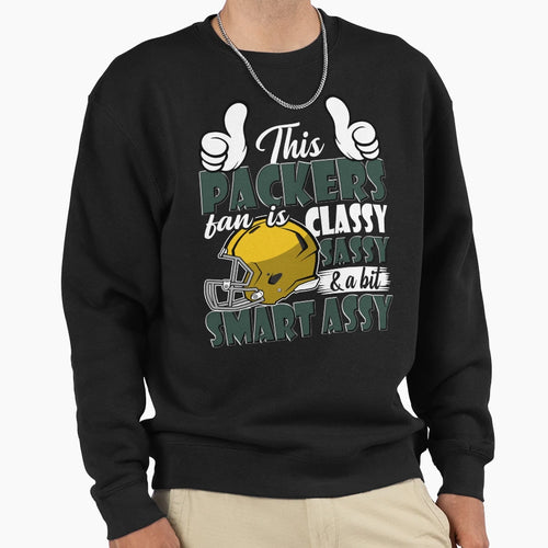 This Football Fan Is Classy Sweatshirt - Aesthetic Graphic for Adults - T-Shirt, Sweatshirt, Hoodie