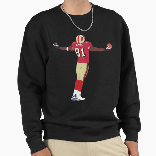 Terrell Owens Celebration Sweatshirt - Trendy Graphic Men Women - T-Shirt, Sweatshirt, Hoodie