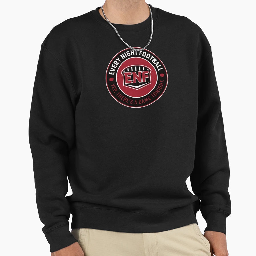 Every Night Football Circular Sweatshirt - Trendy Graphic for Adults - T-Shirt, Sweatshirt, Hoodie