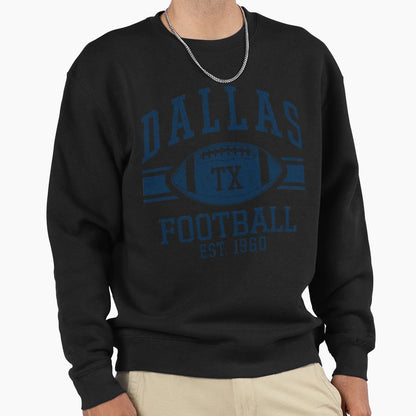 Distressed Dallas Cowboys Football Sweatshirt - Streetwear Style Men Women - T-Shirt, Sweatshirt, Hoodie
