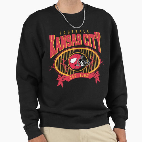 Art Kansas City Chiefs Sweatshirt - Trendy Graphic Unisex - T-Shirt, Sweatshirt, Hoodie
