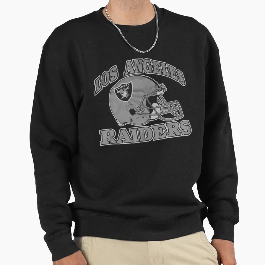 Los Angeles Raiders Helmet Sweatshirt - Novelty Apparel Unisex - T-Shirt, Sweatshirt, Hoodie