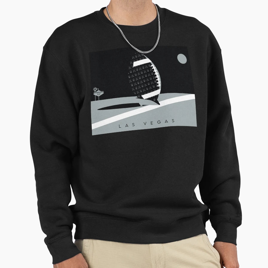 Las Vegas Football Nfl Fan Art Sweatshirt - Graphic Print Men Women - T-Shirt, Sweatshirt, Hoodie