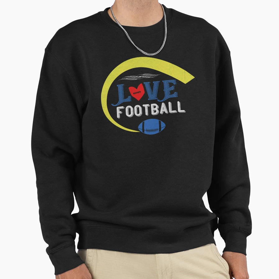 Football Sweatshirt - Unique Graphic Men Women - T-Shirt, Sweatshirt, Hoodie