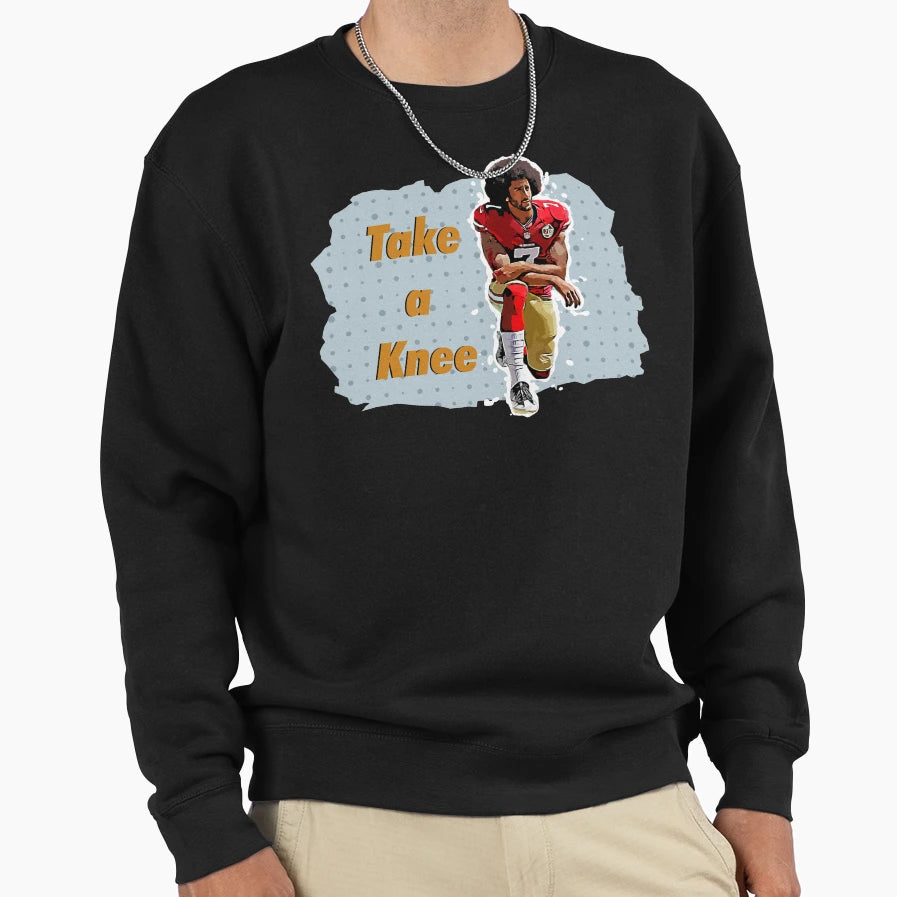 Colin Kaepernick Sweatshirt - Aesthetic Graphic Men Women - T-Shirt, Sweatshirt, Hoodie