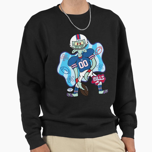 Buffalo Squid Sweatshirt - Novelty Apparel for Adults - T-Shirt, Sweatshirt, Hoodie
