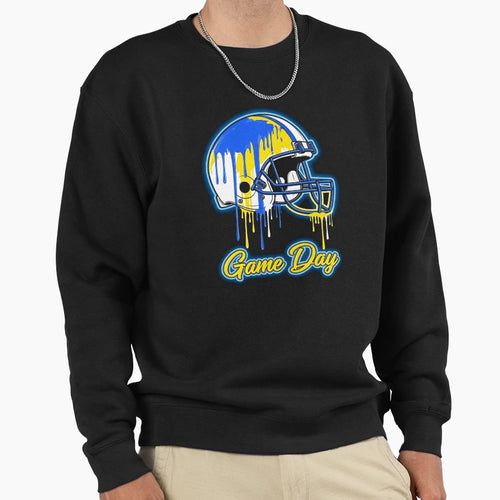 Football Drip Game Day Sport Football Sweatshirt - Graphic Print Unisex - T-Shirt, Sweatshirt, Hoodie