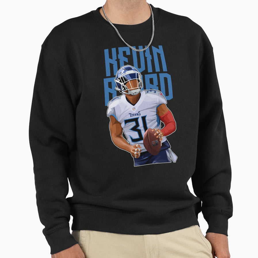 Kevin Byard Warming Up 31 Bold Sweatshirt - Fun Novelty Design Unisex - T-Shirt, Sweatshirt, Hoodie