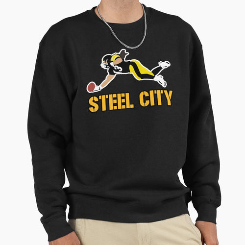 Steel City Pittsburgh Sweatshirt - Novelty Apparel Unisex - T-Shirt, Sweatshirt, Hoodie