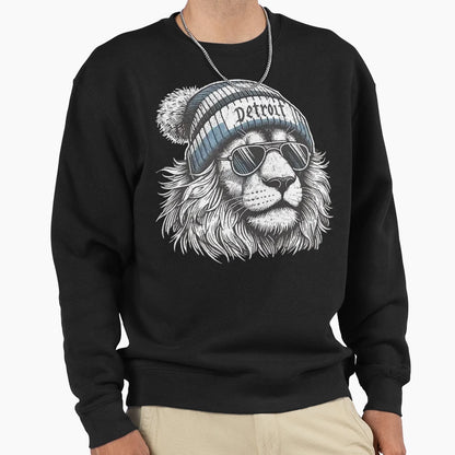 Detroit Lions Sweatshirt - Fun Novelty Design Men Women - T-Shirt, Sweatshirt, Hoodie