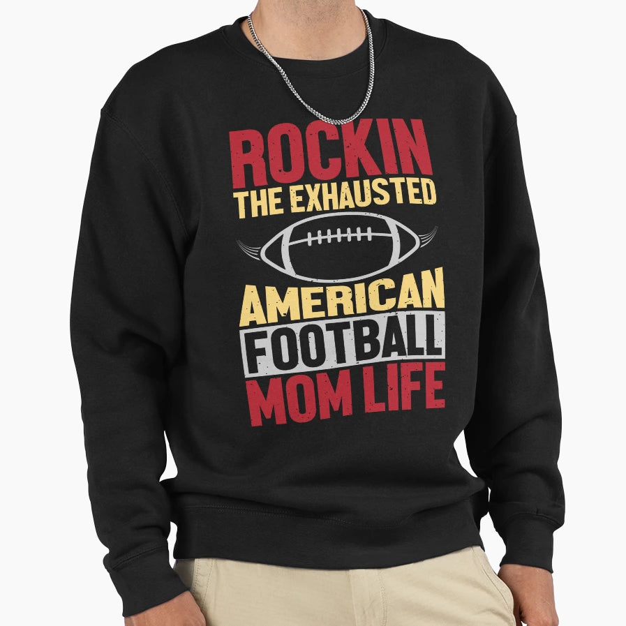 Mommy Birthday American Football Sweatshirt - Trendy Graphic Unisex - T-Shirt, Sweatshirt, Hoodie