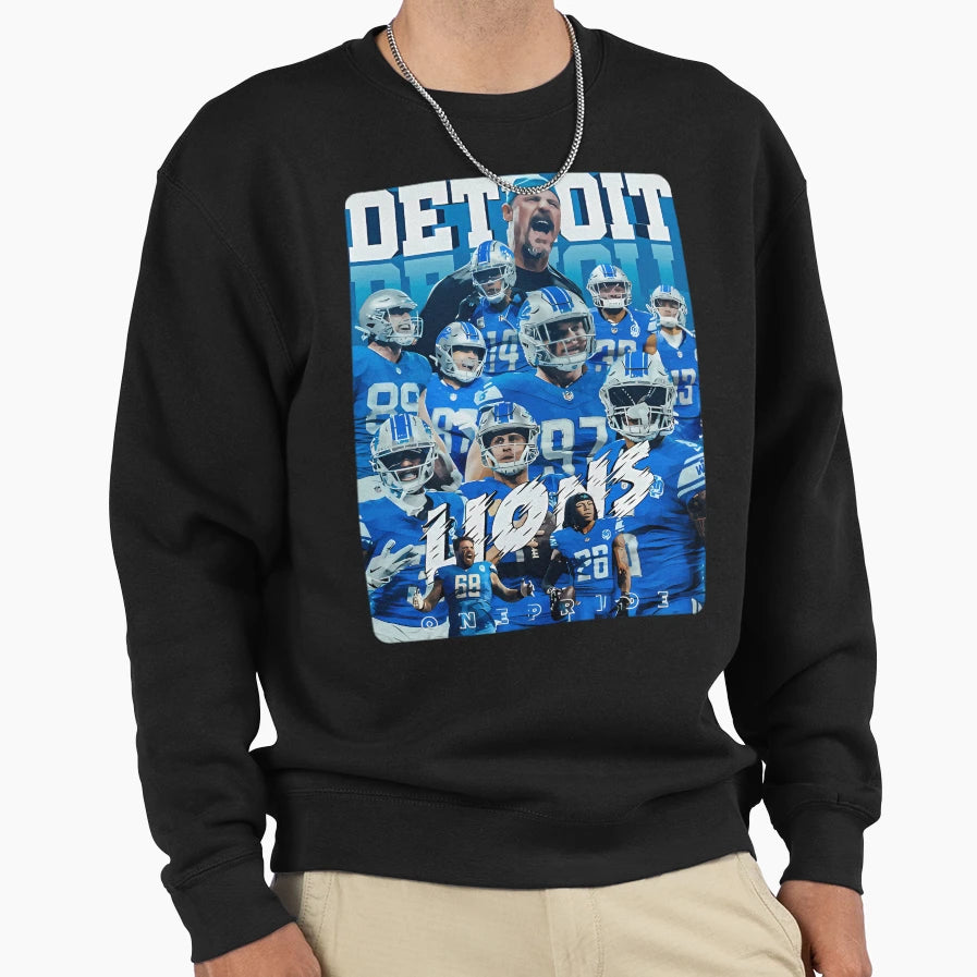 Roar Roots Pure Detroit Lions Sweatshirt - Aesthetic Graphic Unisex - T-Shirt, Sweatshirt, Hoodie