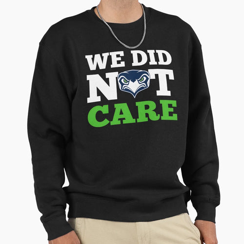 Seattle We Did Not Care Hawk Head Sweatshirt - Unique Graphic for Adults - T-Shirt, Sweatshirt, Hoodie
