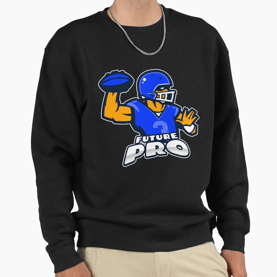 Future Pro Football Player 1 Sweatshirt - Aesthetic Graphic Unisex - T-Shirt, Sweatshirt, Hoodie